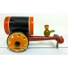 Funwood Games Wooden Decorative Bullock Cart Set