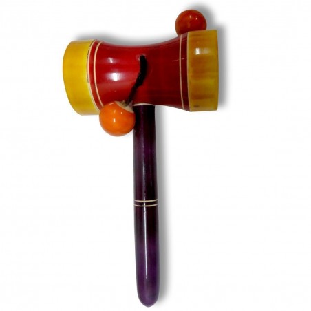 Funwood Games Damroo Rattle Wooden Toy