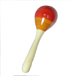 Funwood Games Rumba Shakers Wooden Rattle Toy