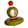 Funwood Games Wooden Spinning Tops Toys for Kids Set of 3 Pcs Curiosity & Fine Motor Skills | Pambaram | Bongaram | Lattoo