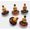 Funwood Games Wooden Spinning Top | Pambaram | Set of 2 | Pull and Play