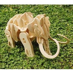 Robotime 3D Remote Controlled RC Mammoth Puzzle DIY Toys