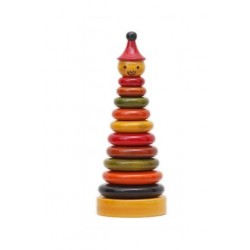 Funwood Games Joker Stacking Ring Wooden Toy Set