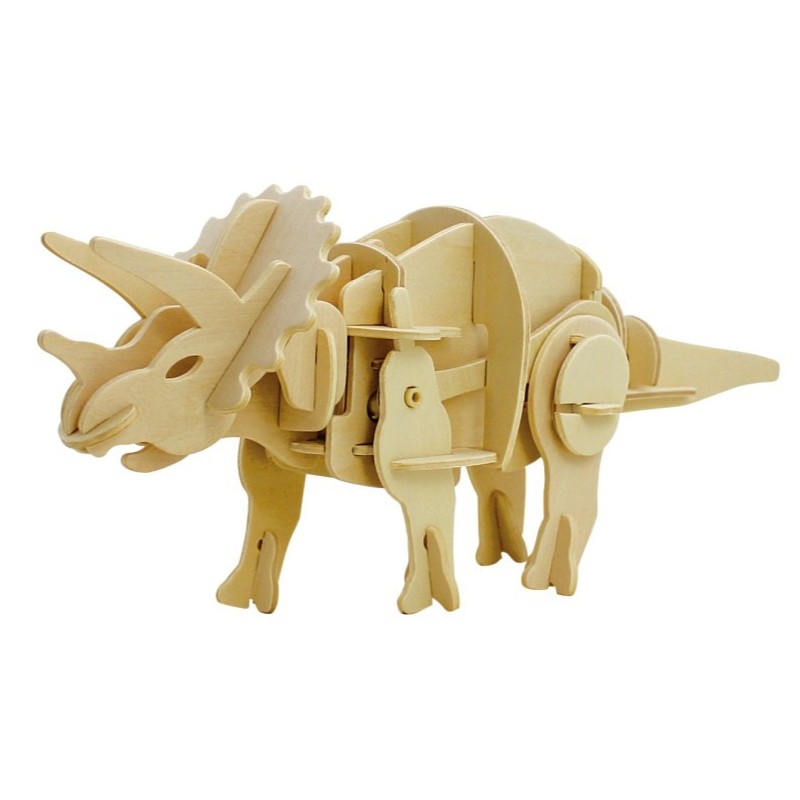 Robotime 3D Remote Controlled RC Riceratops Puzzle DIY Toys