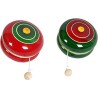 Funwood Games Wooden Spinning Yo-Yo for Kids and Collectors Set of 2 Toys (Color May Vary )