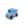 Funwood Games Wooden Pull/Push Along Toy Car (Ambulance)