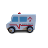 Funwood Games Wooden Pull/Push Along Toy Car (Ambulance)