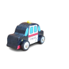 Funwood Games Wooden Pull/Push Along Toy Car (Police Car)