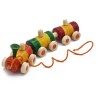 Funwood Games Super Train Pull Along Toy for Kids