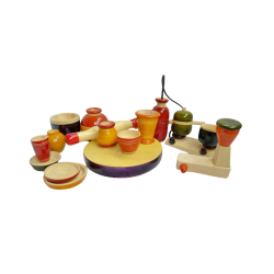 Funwood Games Wooden Kitchen Set Toy For Kids