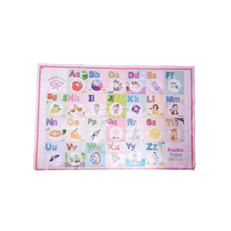 Funwood Games Play and Learn ABCD Alphabets Activity Mat