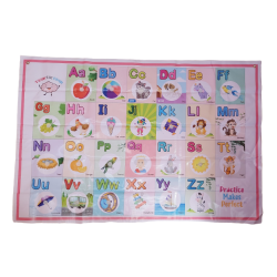 Funwood Games Play and Learn ABCD Alphabets Activity Mat