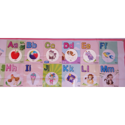 Funwood Games Play and Learn ABCD Alphabets Activity Mat