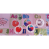 Funwood Games Play and Learn ABCD Alphabets Activity Mat