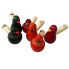Funwood Games Wooden Bird Whistles Noisemaker Multi Color Party Blowouts Toy for Kids (Set of 3 Whistles)