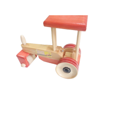 Wooden Road Roller Pull - Push Toy for Kids