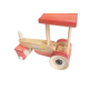 Wooden Road Roller Pull - Push Toy for Kids