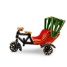 Funwood Games Cycle Rikshaw 3-Wheeler Handcrafted Wooden Push-Pull Toy