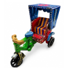 Funwood Games Cycle Rikshaw 3-Wheeler Handcrafted Wooden Push-Pull Toy