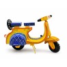 Funwood Games Handcrafted Traditional Indian Wooden Vintage Scooter Push-Pull Toy for Boys and Girls