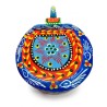 Funwood Games Handcrafted Multi Color Wooden Elephant Decorative Showpiece Stool