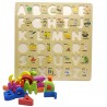 Funwood Games 3D Wooden Capital Alphabet Puzzles